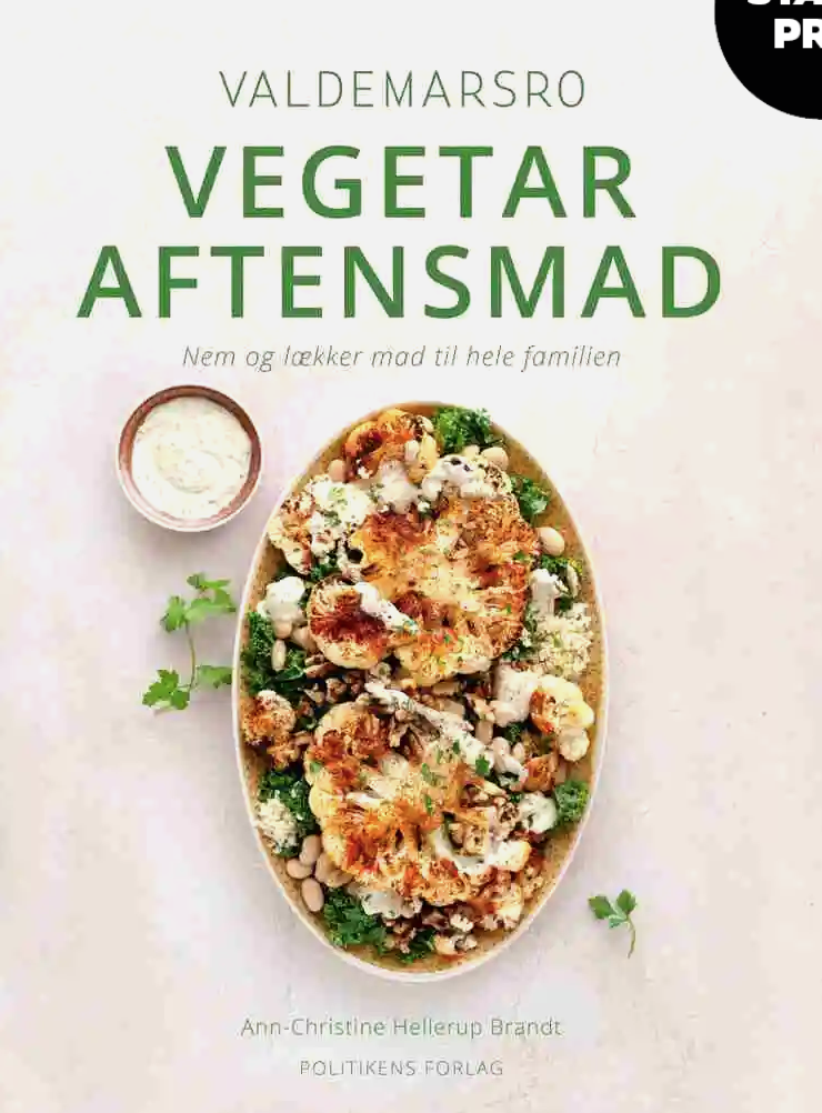 Ann-Christine Hellerup Brandt Valdemarsro vegetar aftensmad bog